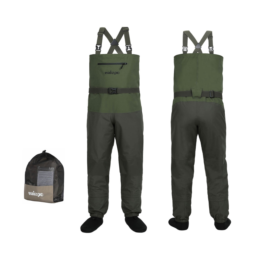UNISPO-017 Streamlin Breathable Stockingfoot Chest Wader