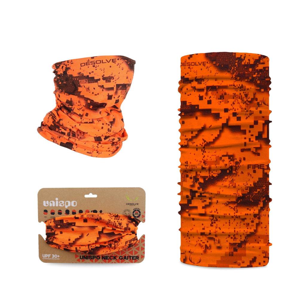 UNISPO-023 FIRE Camo. Neck Gaiter