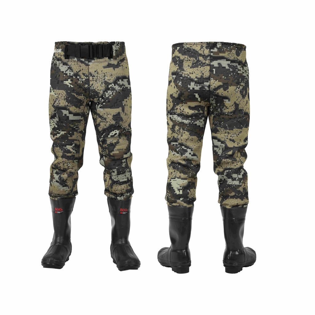 UNISPO-014 Bare Neoprene Bootfoot Waist Wader