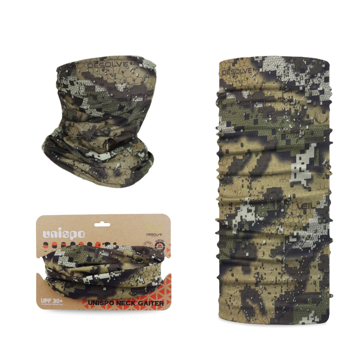 UNISPO-023 VEIL Camo. Neck Gaiter