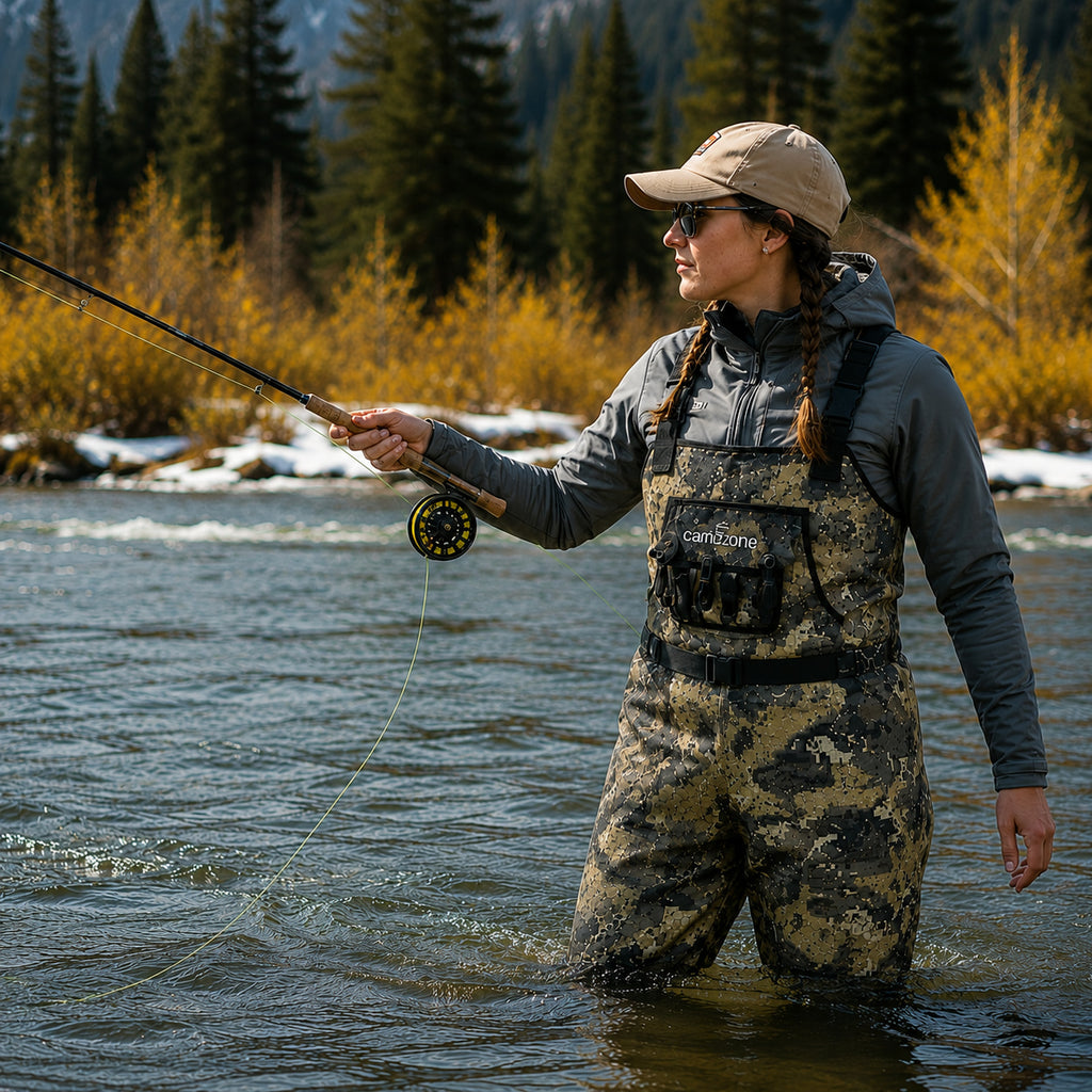 UNISPO-013 Bare Neoprene Bootfoot Chest Wader