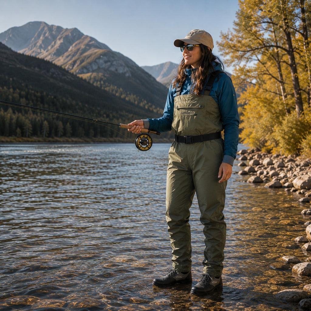 UNISPO-017 Streamlin Breathable Stockingfoot Chest Wader