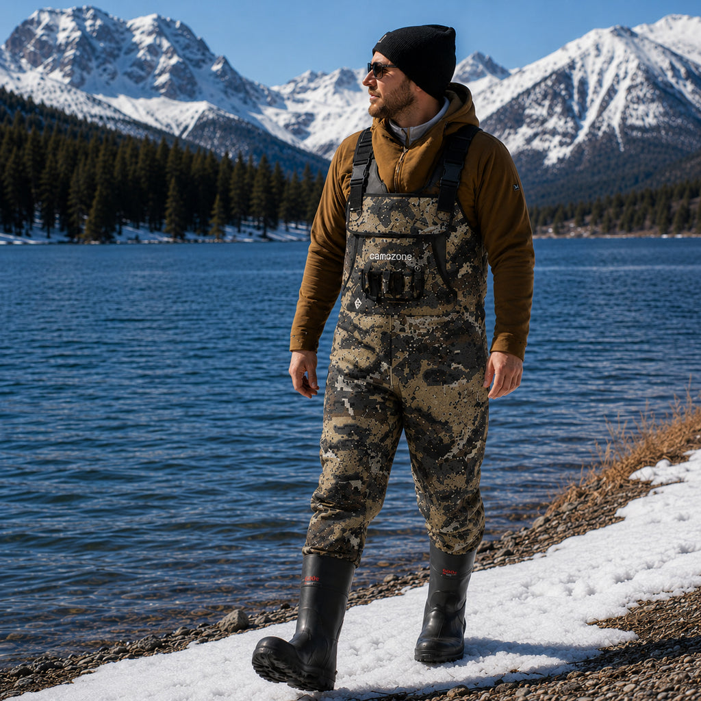 UNISPO-013 Bare Neoprene Bootfoot Chest Wader