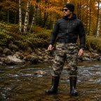 UNISPO-014 Bare Neoprene Bootfoot Waist Wader