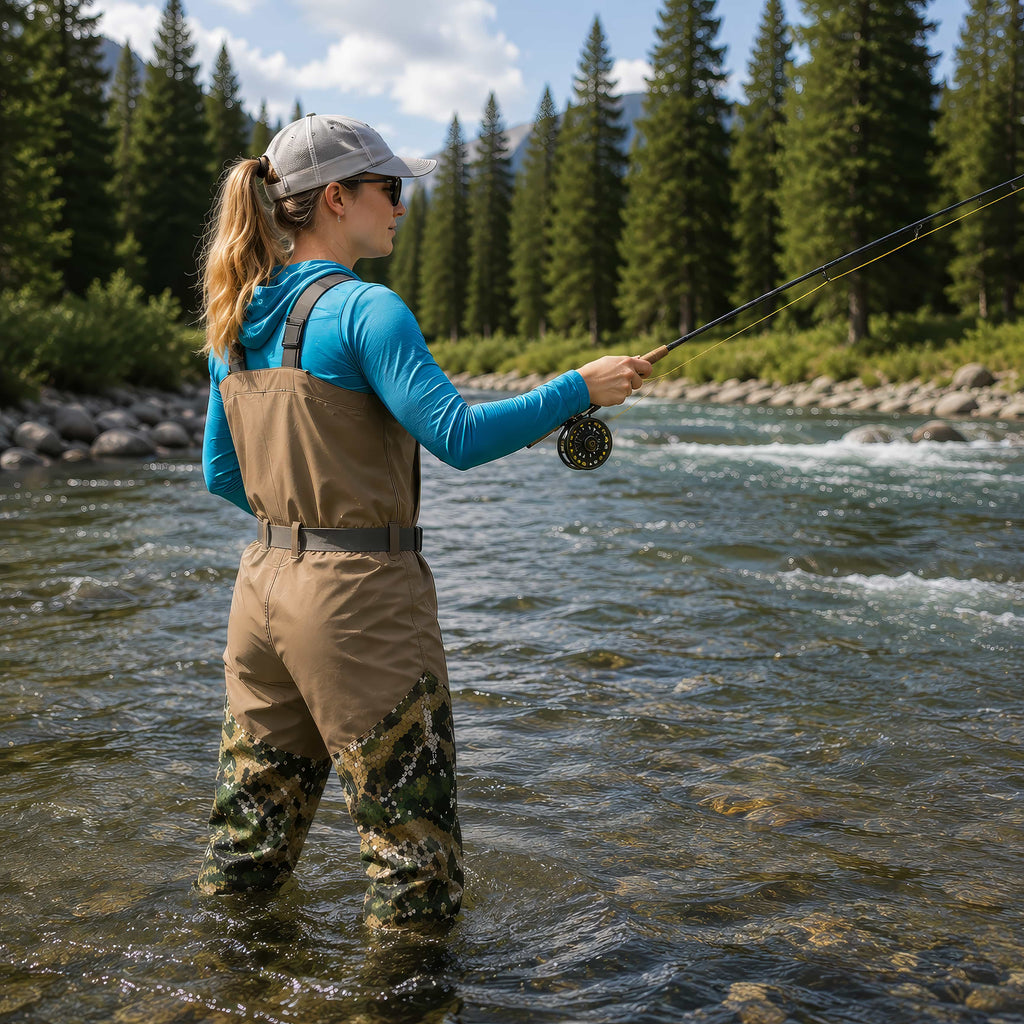 UNISPO-011 Veil Breathable Stockingfoot Chest Wader