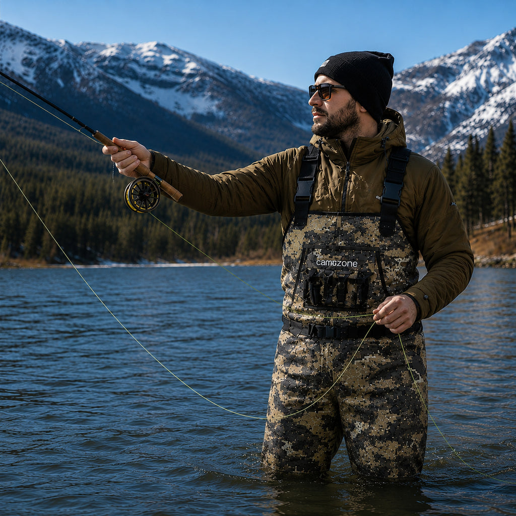 UNISPO-013 Bare Neoprene Bootfoot Chest Wader