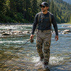 UNISPO-012 Veil Breathable Stockingfoot Waist Wader