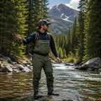 UNISPO-017 Streamlin Breathable Stockingfoot Chest Wader