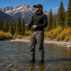 UNISPO-016 Shallow Breathable Stockingfoot Waist Wader