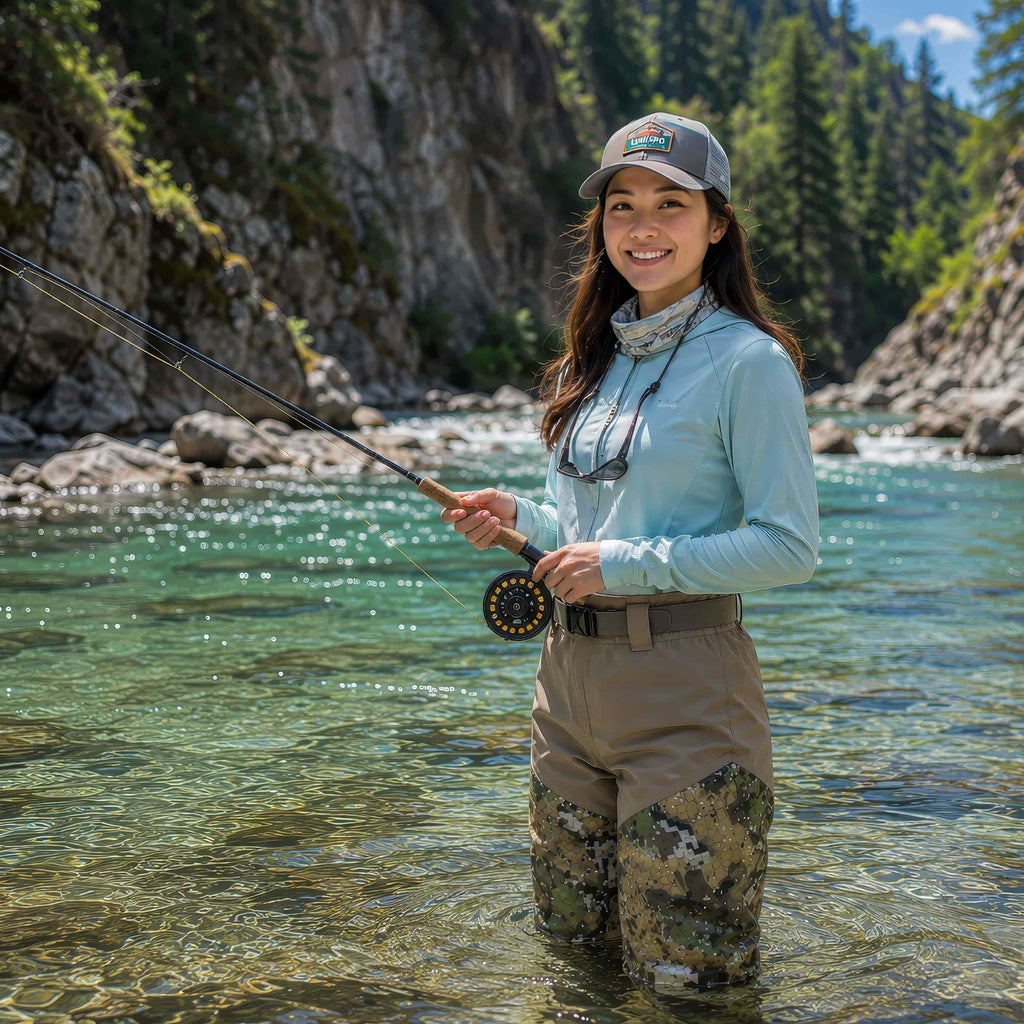UNISPO-012 Veil Breathable Stockingfoot Waist Wader