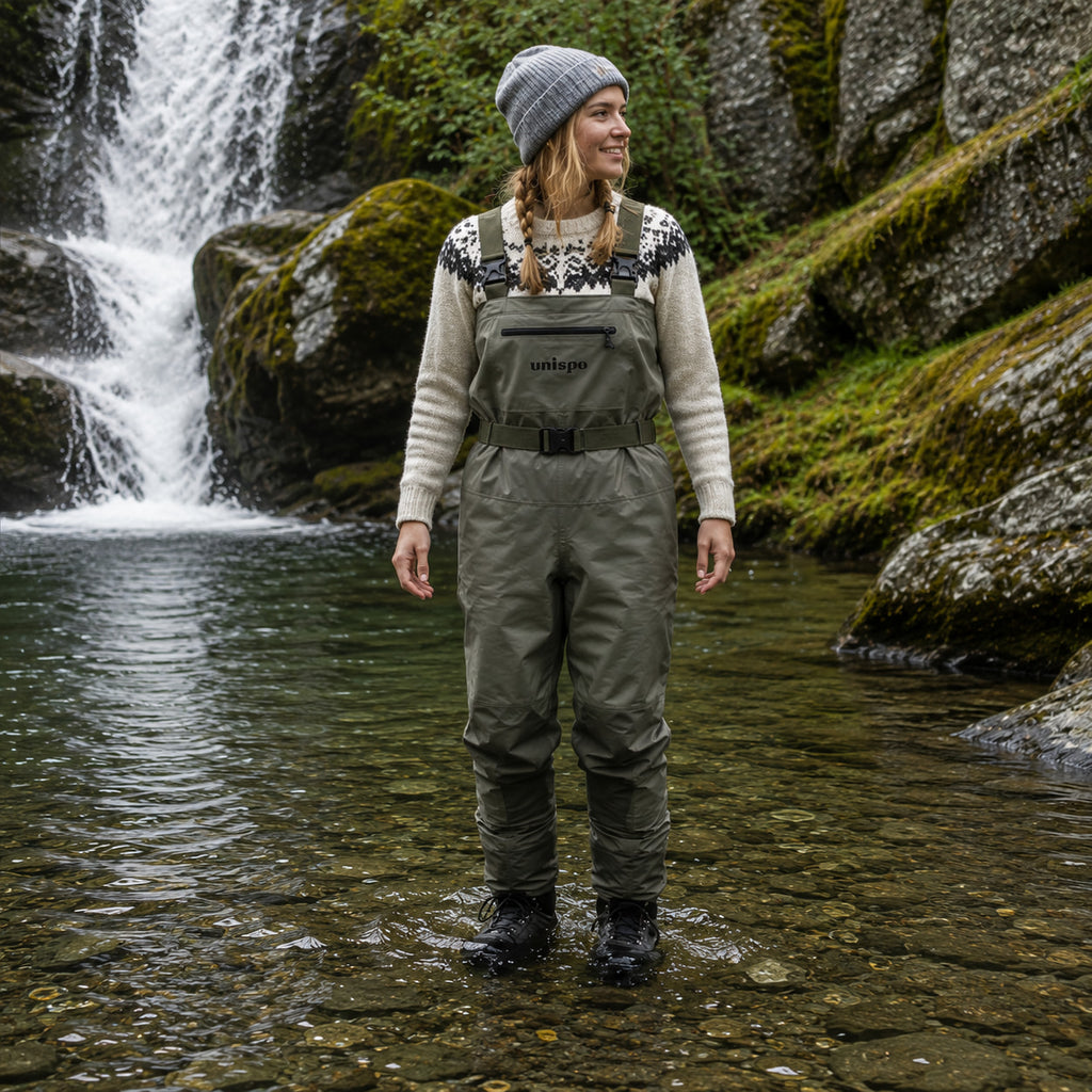UNISPO-018 Backwater Breathable Stockingfoot Chest Wader
