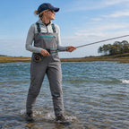 UNISPO-032 Aqua Lady's Stockingfoot Chest Wader