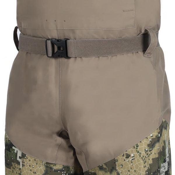 Padded Elastic Waist Belt with YKK Buckle