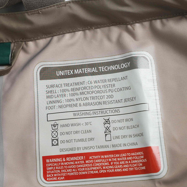 Unitex Material Technology & Care Guide